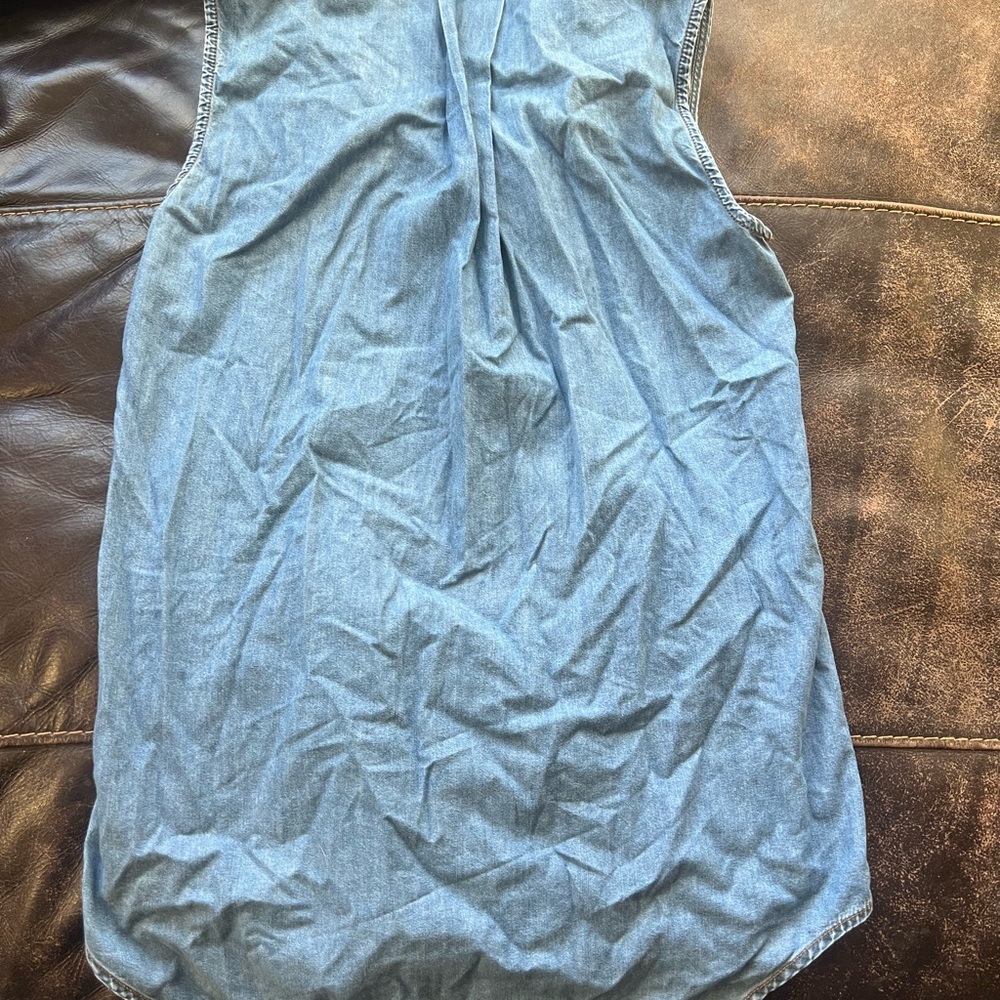 Jessica Simpson Blue Button Down Shirt